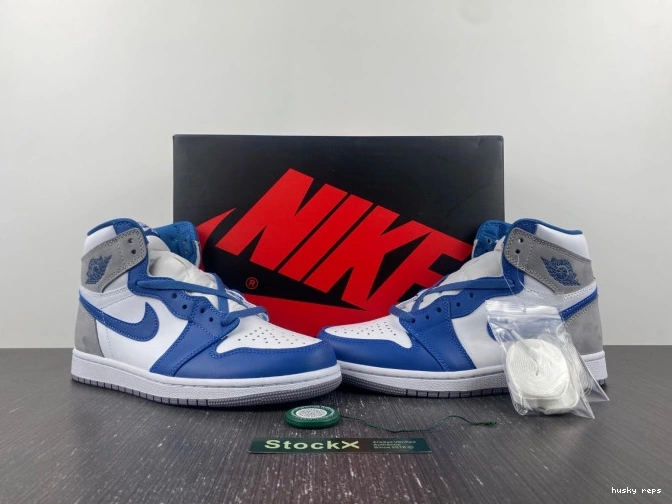 Cheap Husky True 1 Blue Jordan Air High DZ5485-410 OG 0801